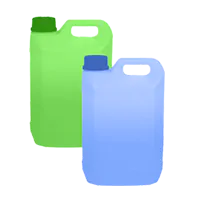 foam and disinfectant