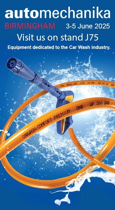 Meet us at Automechanika - Equipment dedicated to the Car Wash industry.