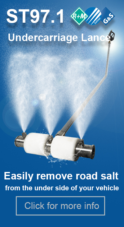 Easily remove corrosive salt from the underneath of your vehicle - click for more info