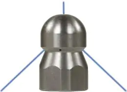 Female Threaded, With Forward Facing Jet
