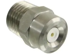 Nozzles With Ceramic Insert