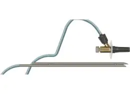 M18 FEMALE INLET 5M HOSE, WITHOUT LANCE