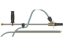 M22 MALE INLET 5M HOSE, WITH GRIP