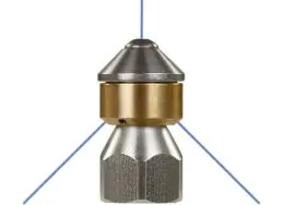 Female Threaded, With Forward Facing Jet