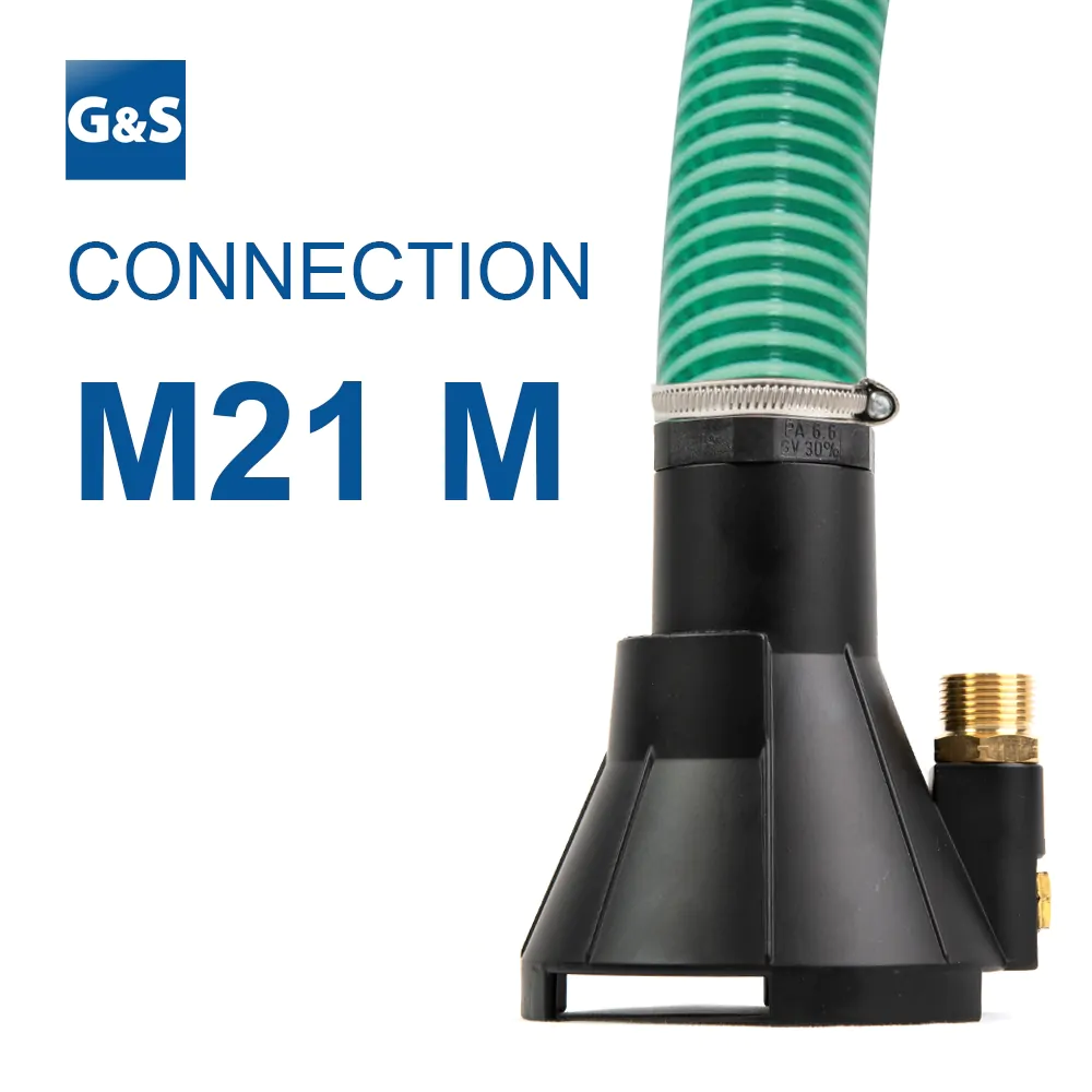 With M21 Male Inlet