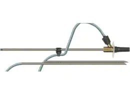 1/4" MALE INLET 4M HOSE, WITHOUT GRIP