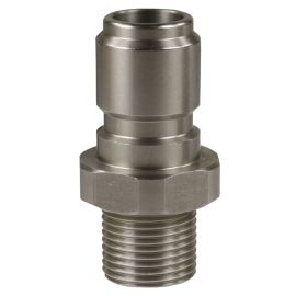ST3100 QUICK COUPLING PLUG 3/8"M WITH 60° CONE