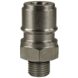 A quick coupling plug ST45 1/4"M.