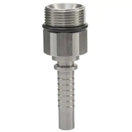 A crimp nipple.