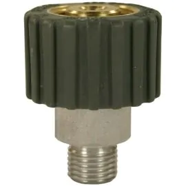 FEMALE TO MALE QUICK SCREW COUPLING ADAPTOR -M21 F to 1/4" M