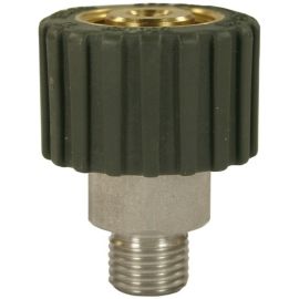 FEMALE TO MALE QUICK SCREW COUPLING ADAPTOR -M21 F to M18 M