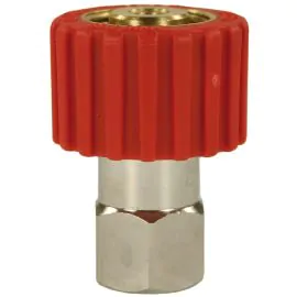 FEMALE TO FEMALE QUICK SCREW COUPLING ADAPTOR -M22 F to 1/4"F