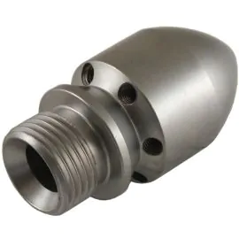 ST49 Sewer Nozzle, 1/2" Male, With 6 Rear Jets