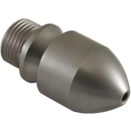 ST49 Sewer Nozzle, 1/2" Male, With 6 Rear Jets
