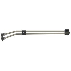 ST54 TWIN LANCE WITHOUT HANDLE, 650mm, 1/4"F, WITH ST10 NOZZLE PROTECTORS, SIDE HANDLE AND BEND
