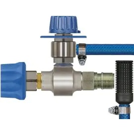 ST-160 WITH METERING VALVE & ZINC PLATED PLUG & COUPLING. 