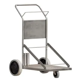 STAINLESS STEEL TROLLEY FOR FOAM UNITS