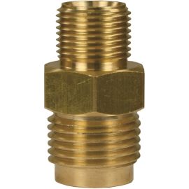 MALE TO MALE BRASS QUICK SCREW NIPPLE COUPLING ADAPTOR ST241-1/4"M to 1/2"M