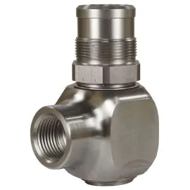 ST322 SWIVEL ELBOW SS 3/8"F X M28M 