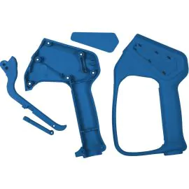 A blue HACCP compliant gun body.