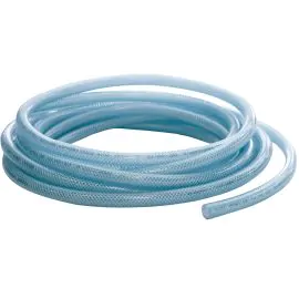 CLEAR BRAIDED 6mm LOW PRESSURE HOSE, 30m ROLL