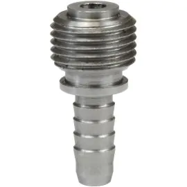 Crimp Nipple to Suit DN4 hose with 1/8"M thread