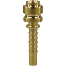 Crimp Nipple to suit DN6 hose with a 9.8mm Alto X-TRA connector