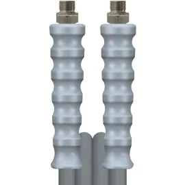 a grey high pressure hose