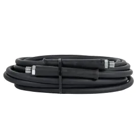 HP HOSE BLK 10M 2SC WRAPPED DN6 1/4"M/M 