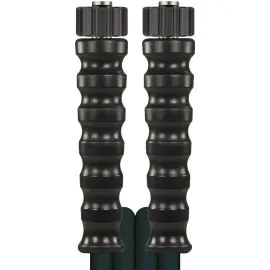 A black high pressure hose