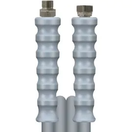 a grey high pressure hose