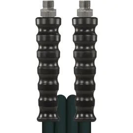 a high pressure black hose