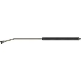 ST007 LANCE WITH MOULDED HANDLE 1200mm, 1/4"M, BLACK, WITH NOZZLE PROTECTOR AND BEND