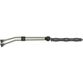 ST54.2 TWIN LANCE WITH INSULATED HANDLE, 980mm, 1/4" M, WITH ST10 NOZZLE PROTECTORS, SIDE HANDLE AND BEND