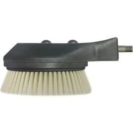 ST20 ROTARY BRUSH 1/4&quot;M WHITE NYLON