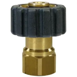 FEMALE TO FEMALE QUICK SCREW COUPLING ADAPTOR ST40-M22 F to 3/8"F