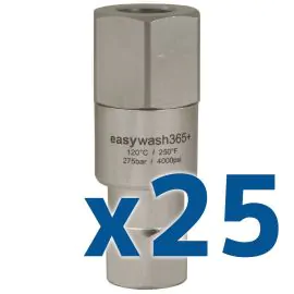 EASYWASH365+ SWIVEL 1/4"F x 1/4"F, BOX OF 25