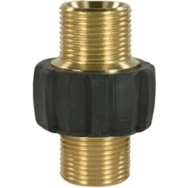 Hose Connector M22 M X M22 M with rubber cover