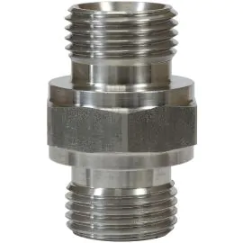 MALE TO MALE STAINLESS STEEL DOUBLE NIPPLE ADAPTOR-1/2"M to 1/2"M