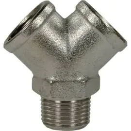 Y-Connection 3/8"F X 3/8"M