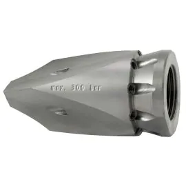 A sewer nozzle