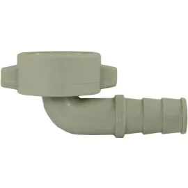 HOSE TAIL PLASTIC 90° FEMALE-3/4" F X 13mm