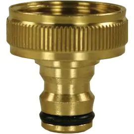 COUPLING PLUG BRASS 1&quot;F UNIVERSAL