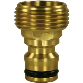 COUPLING PLUG BRASS 1/2&quot;M UNIVERSAL