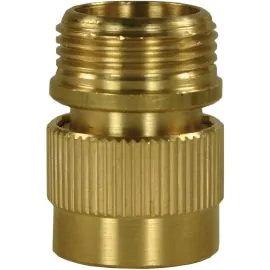 HOSE COUPLING BRASS 3/4&quot;M UNIVERSAL