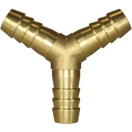 HOSE JOINER BRASS "Y"-12mm