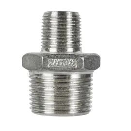 150lb BSP HEX NIPPLE COUPLING ADAPTOR-3/8"M to 3/4"M
