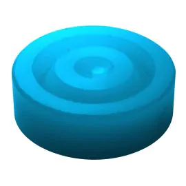 BURST DISC 2000PSI (140BAR) BLUE