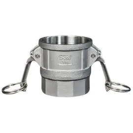 CAMLOCK TYPE D COUPLING 2"F 316 SS      