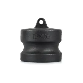 CAMLOCK TYPE D DUST PLUG POLYPROPYLENE  